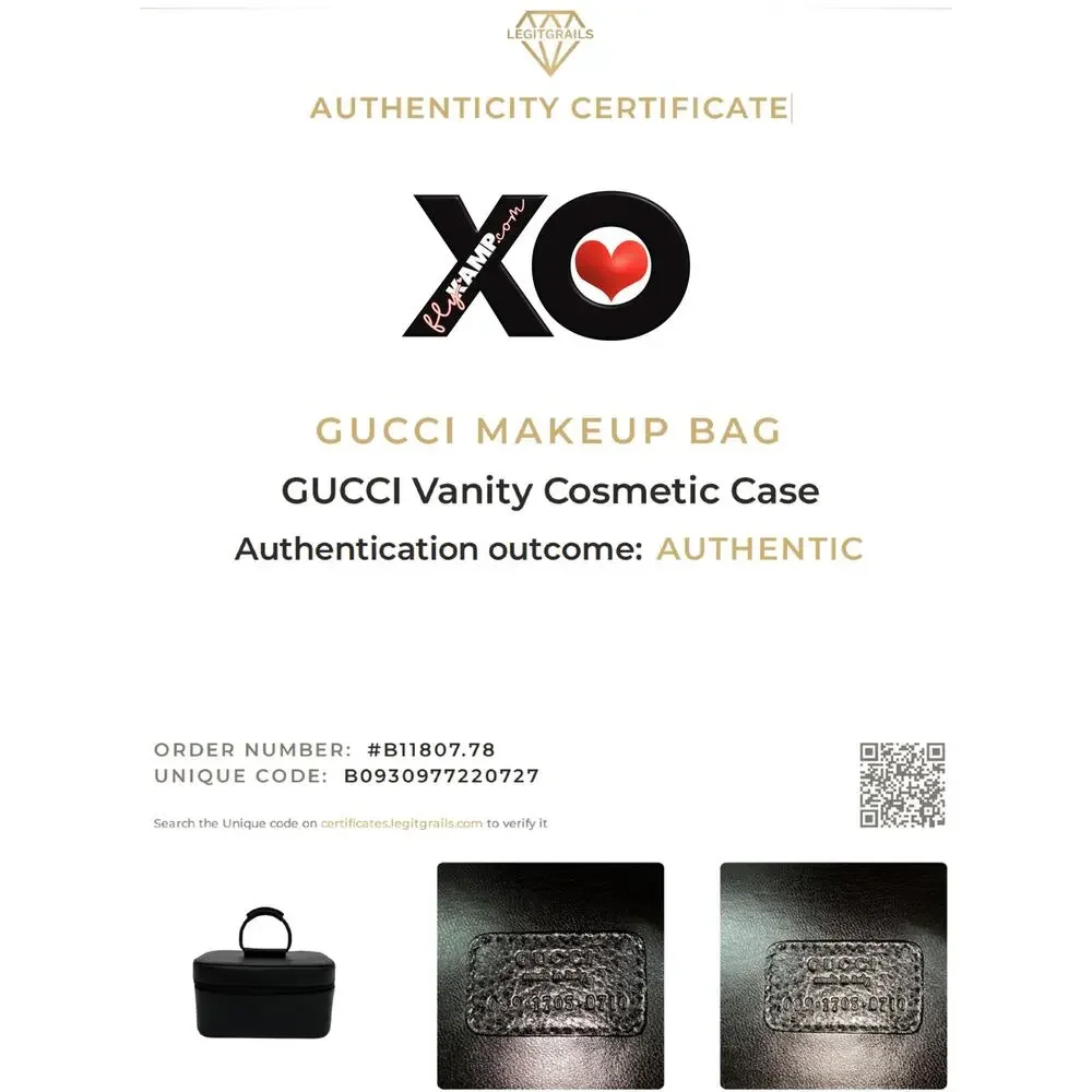 GUCCI Vanity Cosmetic Case